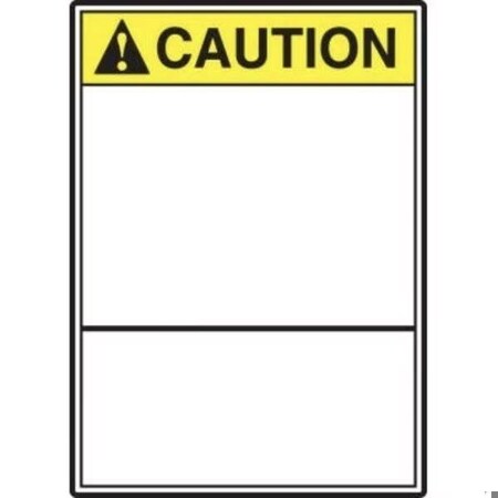 Accuform OSHA CAUTION Safety Sign RADIATION MRAD665XT MRAD665XT